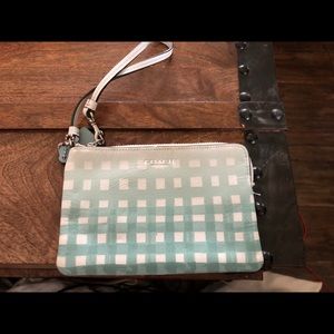 Authentic coach wristlet